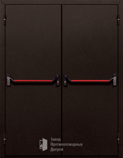 Фото двери «Двупольная глухая с антипаникой №110» в Твери