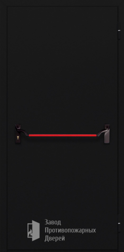 Фото двери «Однопольная глухая с антипаникой №44» в Твери