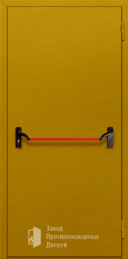 Фото двери «Однопольная глухая с антипаникой №45» в Твери