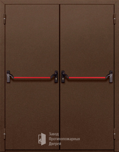 Фото двери «Двупольная глухая с антипаникой №18» в Твери