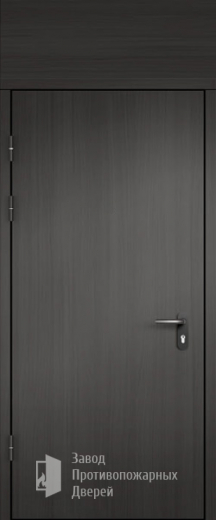 Фото двери «МДФ однопольная с фрамугой №27» в Твери