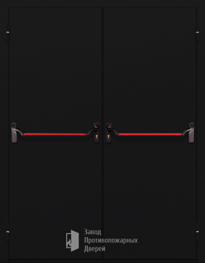 Фото двери «Двупольная глухая с антипаникой №14» в Твери