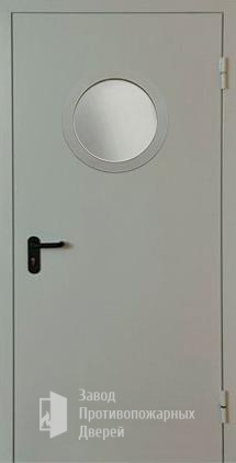 Фото двери «Однопольная с круглым стеклом EI-30» в Твери