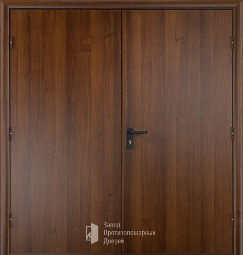 Фото двери «Двупольная МДФ глухая EI-30» в Твери