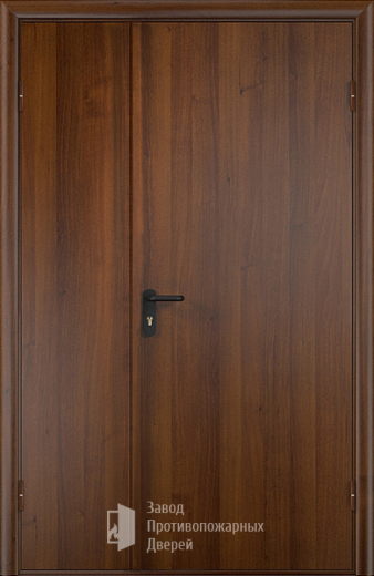 Фото двери «Полуторная МДФ глухая EI-30» в Твери