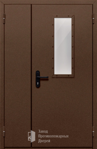 Фото двери «Полуторная со стеклом №28» в Твери