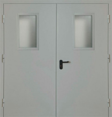 Фото двери «Двупольная со стеклом EI-30» в Твери