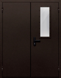Фото двери «Двупольная со одним стеклом №410» в Твери