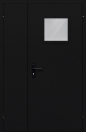 Фото двери «Полуторная со стеклом №84» в Твери