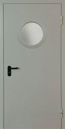 Фото двери «Однопольная с круглым стеклом EI-30» в Твери