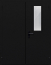 Фото двери «Двупольная со одним стеклом №44» в Твери