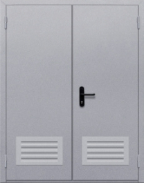 Фото двери «Двупольная с решеткой» в Твери