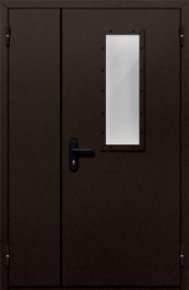 Фото двери «Полуторная со стеклом №210» в Твери