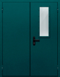 Фото двери «Двупольная со одним стеклом №46» в Твери